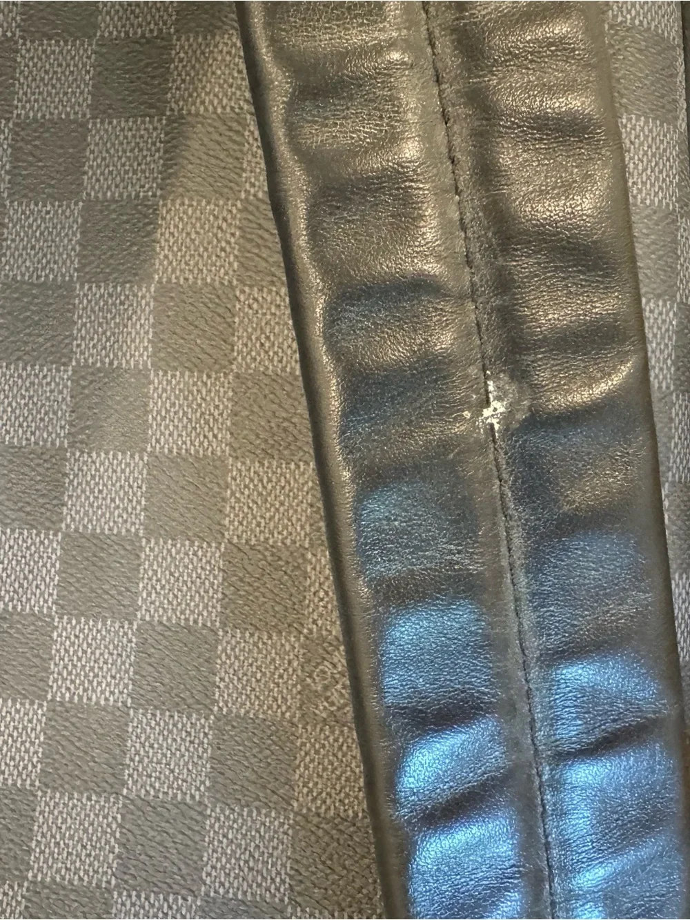Louis Vuitton Men's Black Checkerboard Backpack